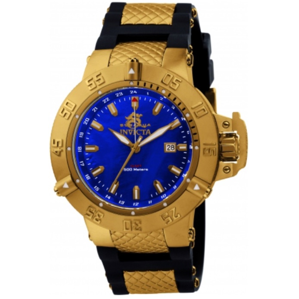 Invicta Subaqua Noma III Swiss Made GMT blue